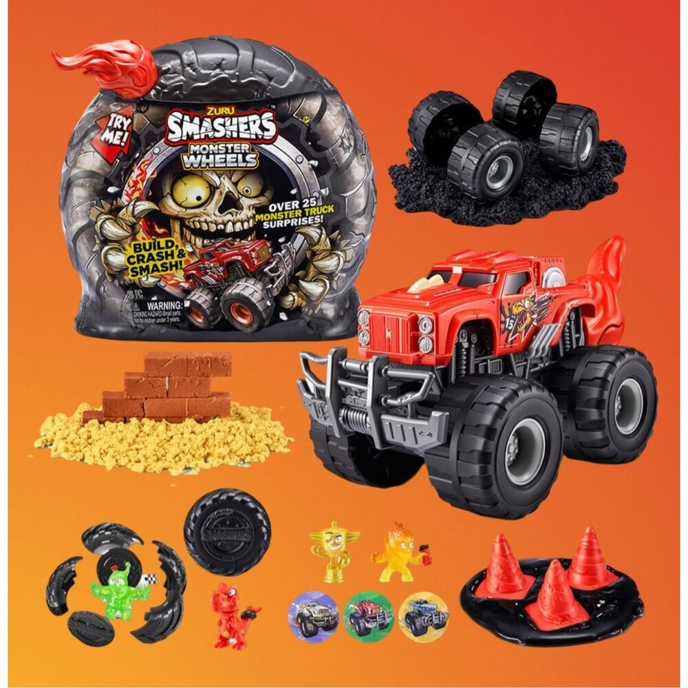 Smashers Monster Truck Surprise (Dino Truck) by ZURU  NEW